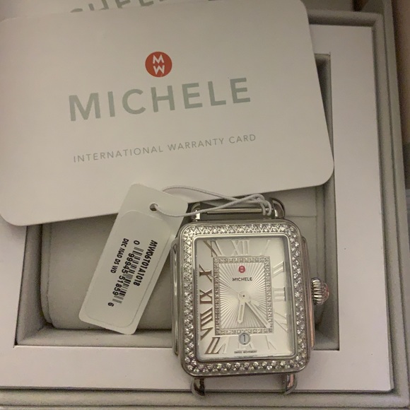 Michele DECO watch. BRAND NEW - Picture 6 of 6